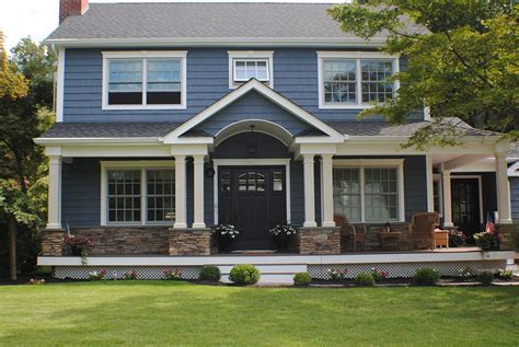 colonial blue vinyl siding.